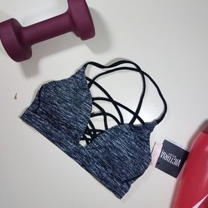Victoria's secret sport bra Strappy Front Plunge